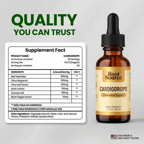 Root Source — CardioDrops Cholesterol Support