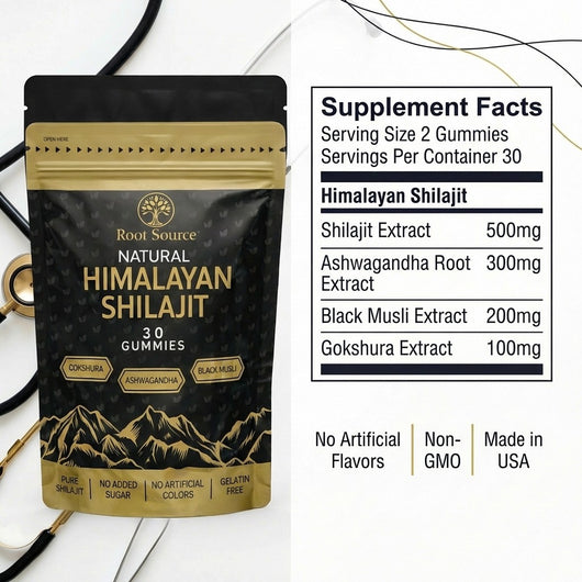 Himalayan Shilajit - Supplement Facts and Quality