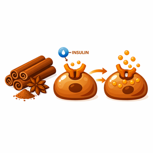 Cinnamon Supports Insulin Sensitivity